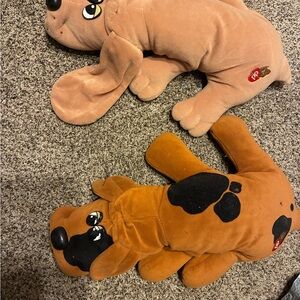 Tonka Plush Dog Toys - Brown and Tan